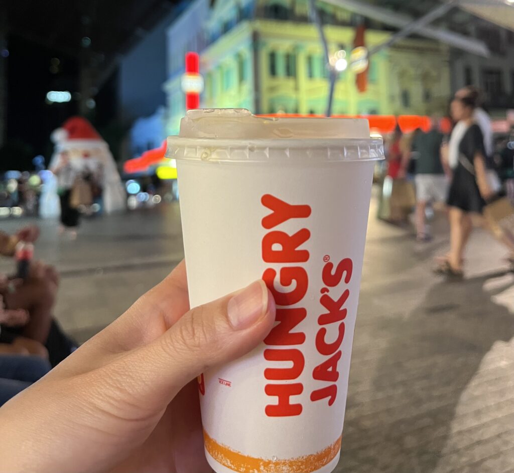 Brisbane ハングリージャックスの飲み物