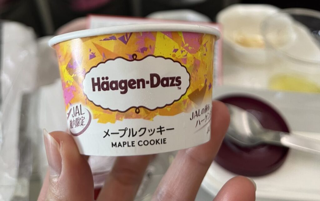 羽田～バンコクJAL便の機内食