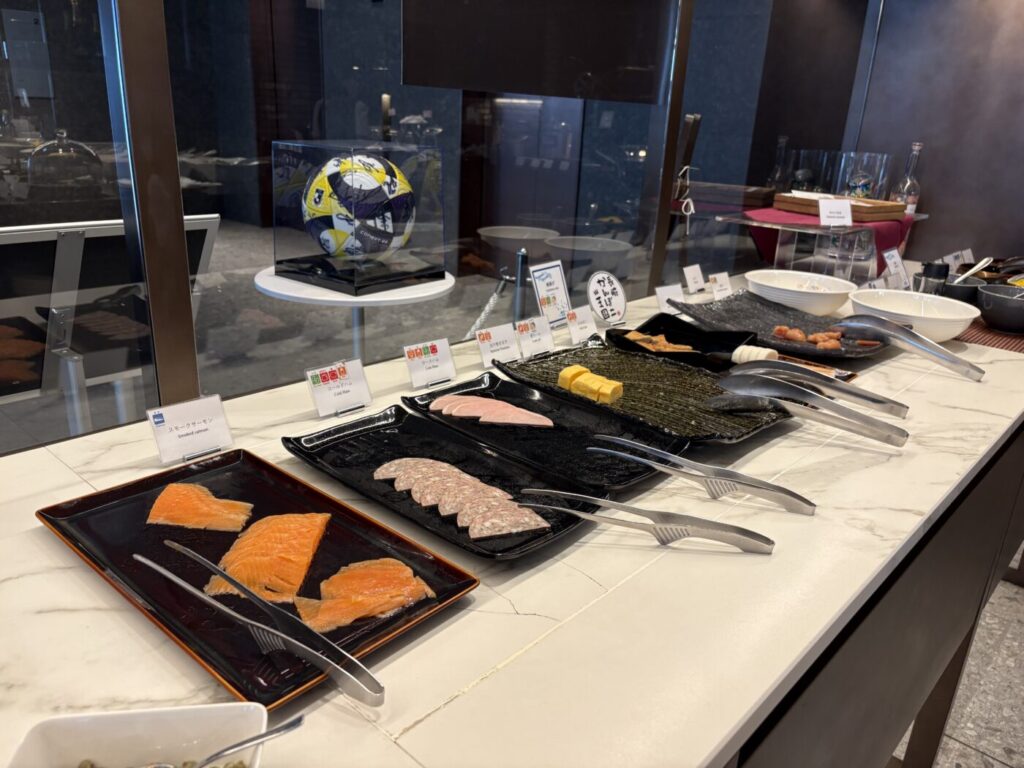 ヒルトン長崎の朝食バイキング