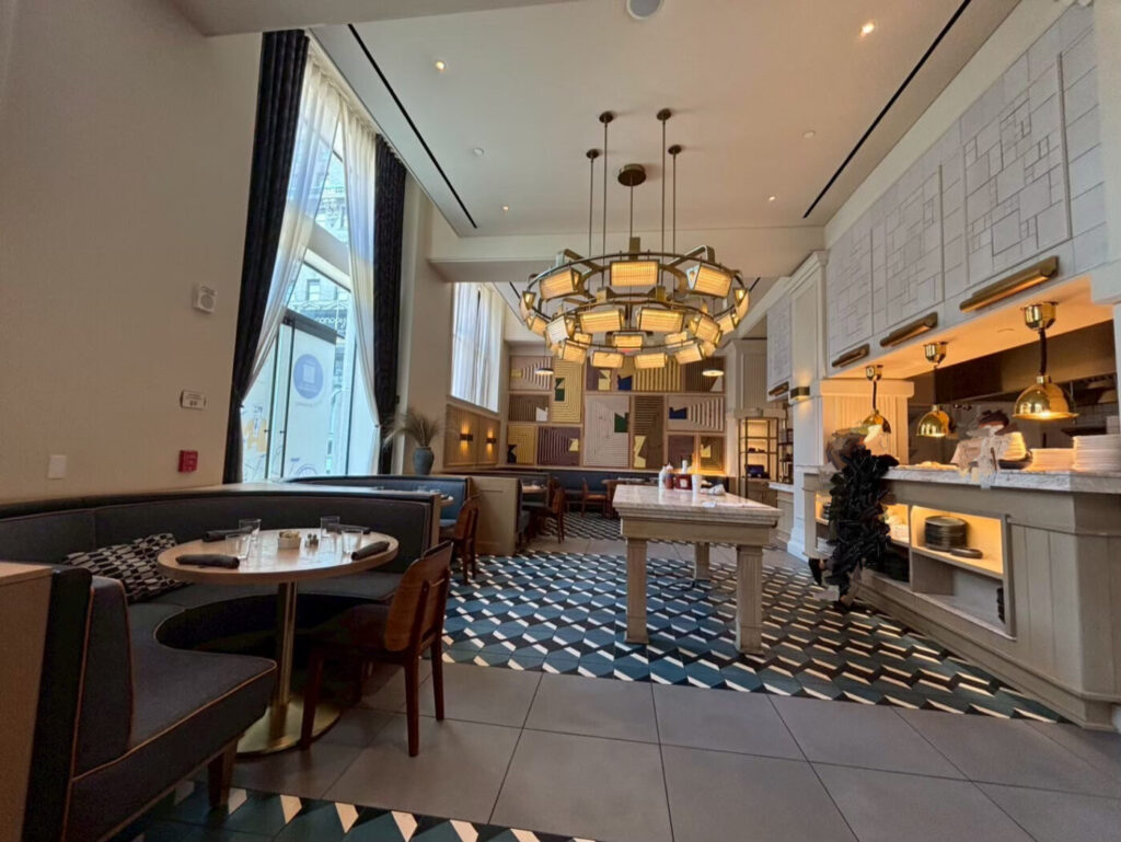 Canopy by Hilton Philadelphia Center Cityの併設カフェ